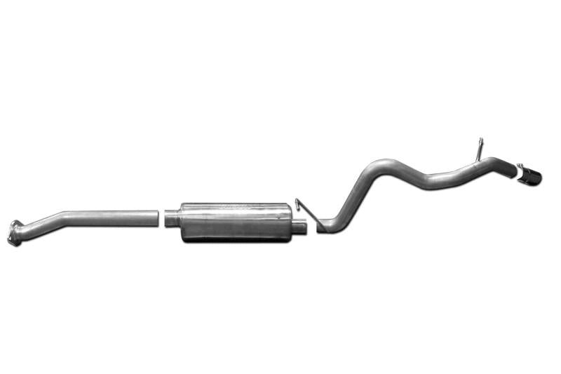 Gibson 00-03 Chevrolet S10 Base 4.3L 2.5in Cat-Back Single Exhaust - Stainless 614434 Main Image