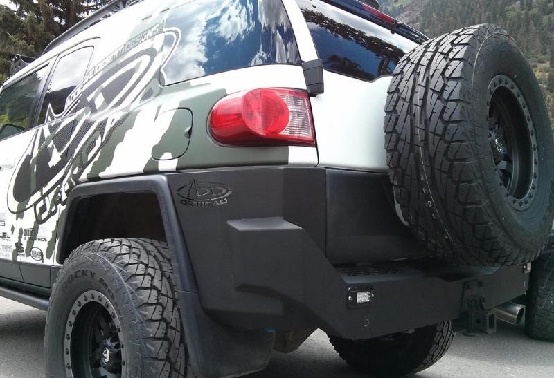 Addictive Desert Designs 07-14 Toyota FJ Cruiser Stealth Fighter Rear Bumper R8017013401NA Main Image