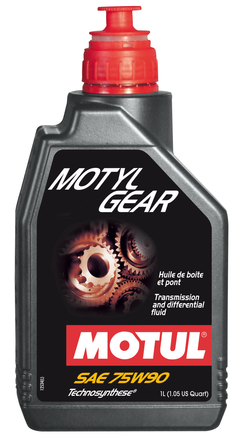 Motul 1L Transmision MOTYLGEAR 75W90 - Technosynthese - API GL-5 / MIL-L-2105D 109055 Main Image