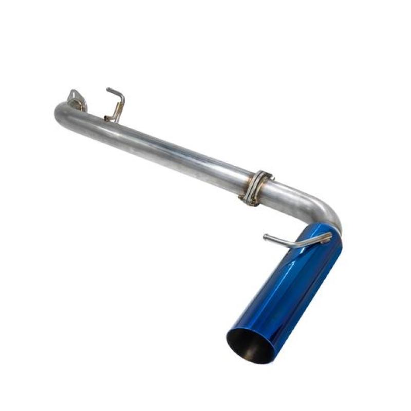 Remark 13+ Subaru BRZ/Toyota 86 Single-Exit Axle Back Exhaust w/Burnt Blue Stainless Single Wall Tip RO-TBZN-SL