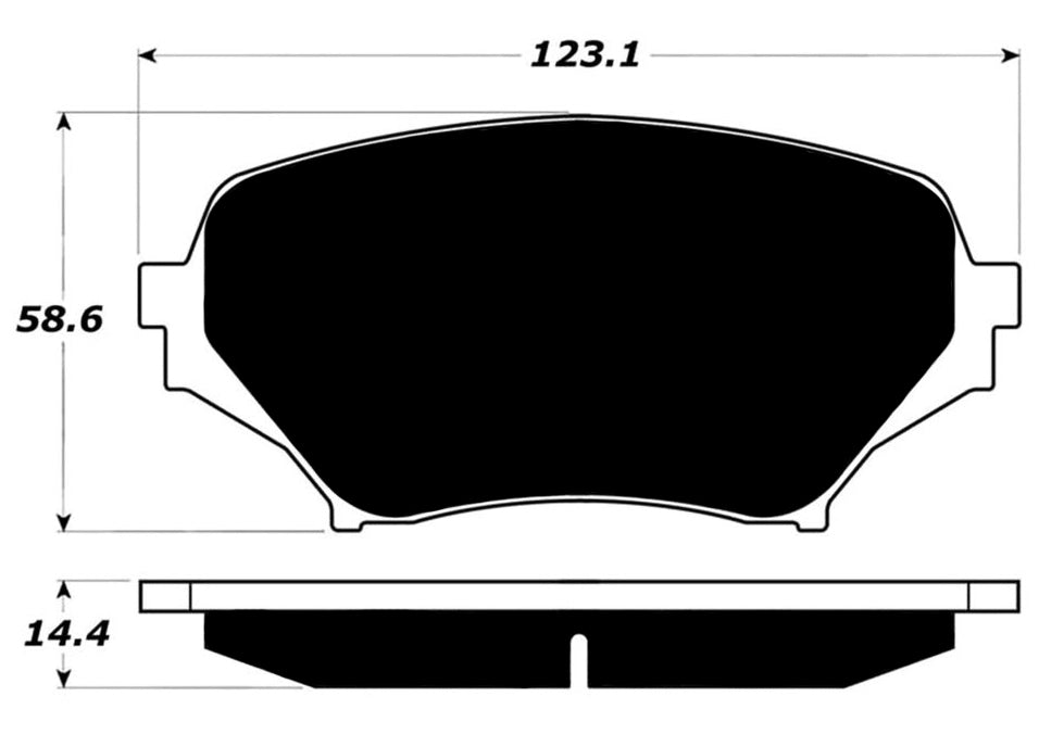 Porterfield Brake Pads for 2006 MAZDA MX-5 MIATA