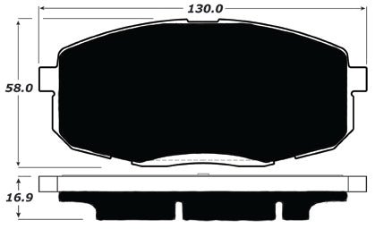 Porterfield Brake Pads for 2012 KIA FORTE 2.0L