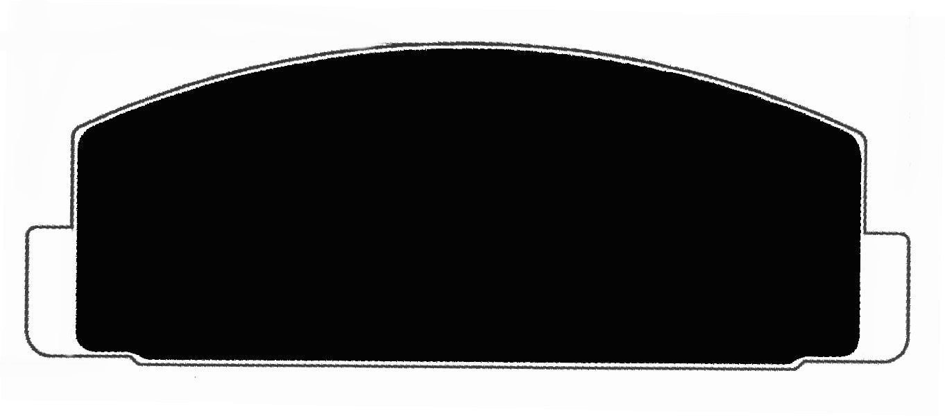 Porterfield Brake Pads for 1986 MITSUBISHI Starion