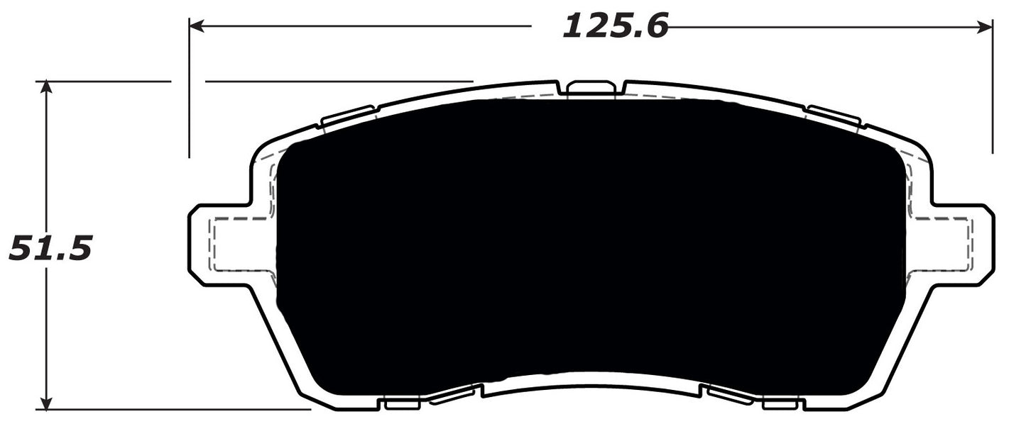 Porterfield Brake Pads for 2019 FORD FIESTA- Rear Drum