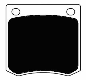 Porterfield Brake Pads for 1981 NISSAN 280ZX