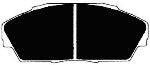 Porterfield Brake Pads for 1989 HONDA PRELUDE SE