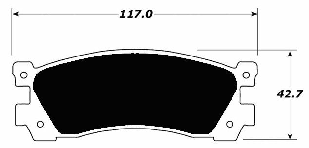 Porterfield Brake Pads for 1991 MAZDA 929