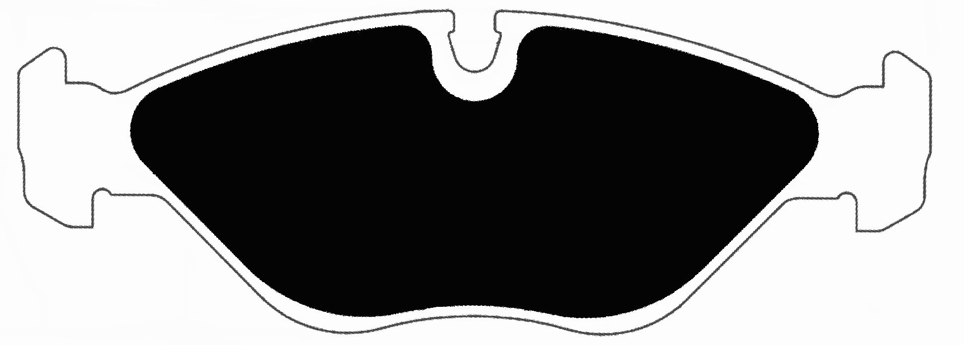 Porterfield Brake Pads for 1992 SAAB 9000