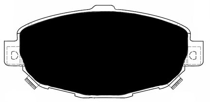 Porterfield Brake Pads for 1995 LEXUS SC 400