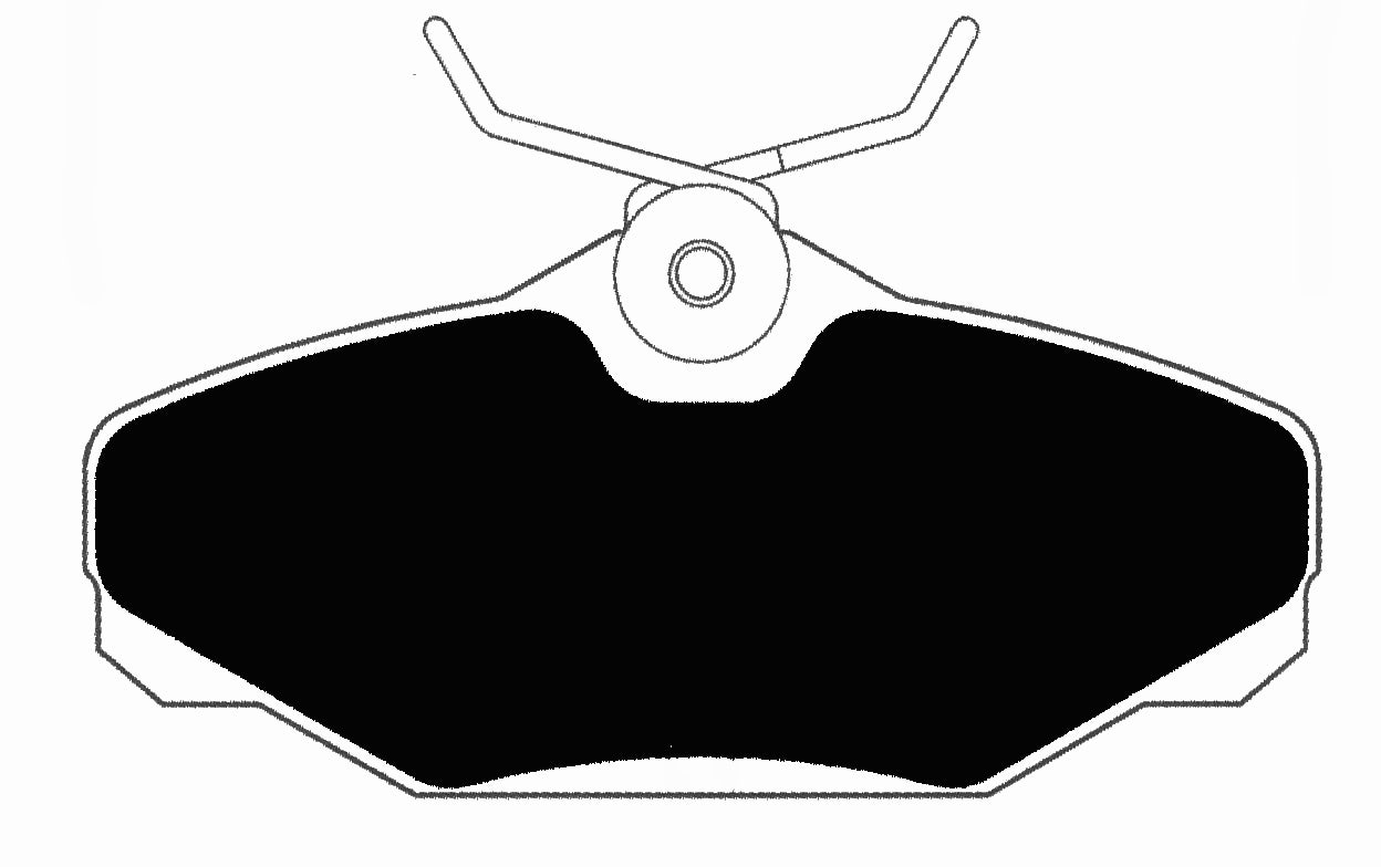 Porterfield Brake Pads for 1993 FORD TAURUS R/Disc