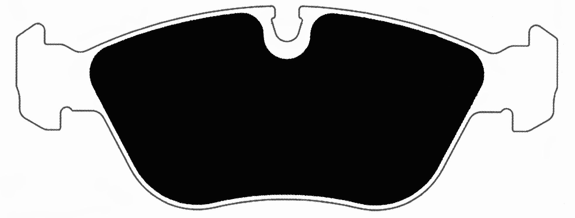 Porterfield Brake Pads for 1999 VOLVO V70 XC AWD to ch 587441