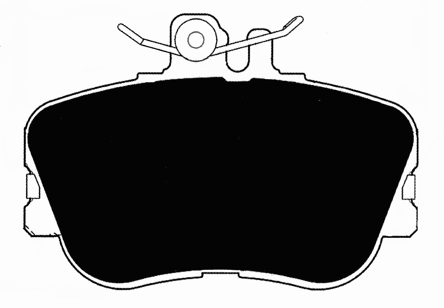 Porterfield Brake Pads for 1994 MERCEDES-BENZ C220 w/o Traction Control