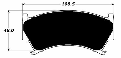 Porterfield Brake Pads for 1995 NISSAN SENTRA R/Drum
