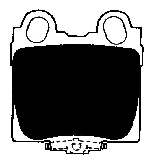 Porterfield Brake Pads for 2001 LEXUS IS 300