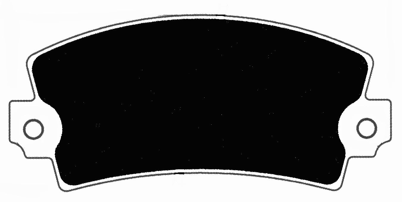 Porterfield Brake Pads for 1987 LOTUS ESPRIT