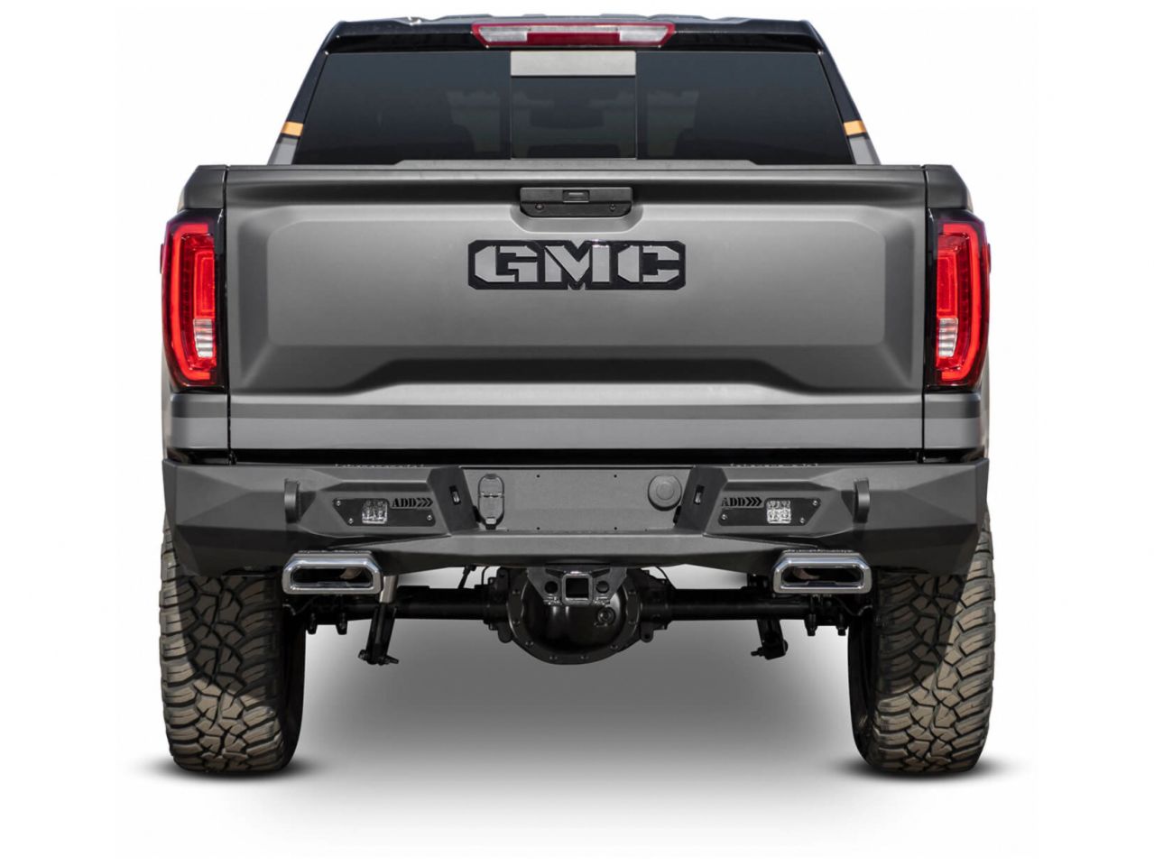 Addictive Desert Designs 2019 Chevy/GMC 1500 Stealth Fighter Rear Bumper w/ Exhaust Tips