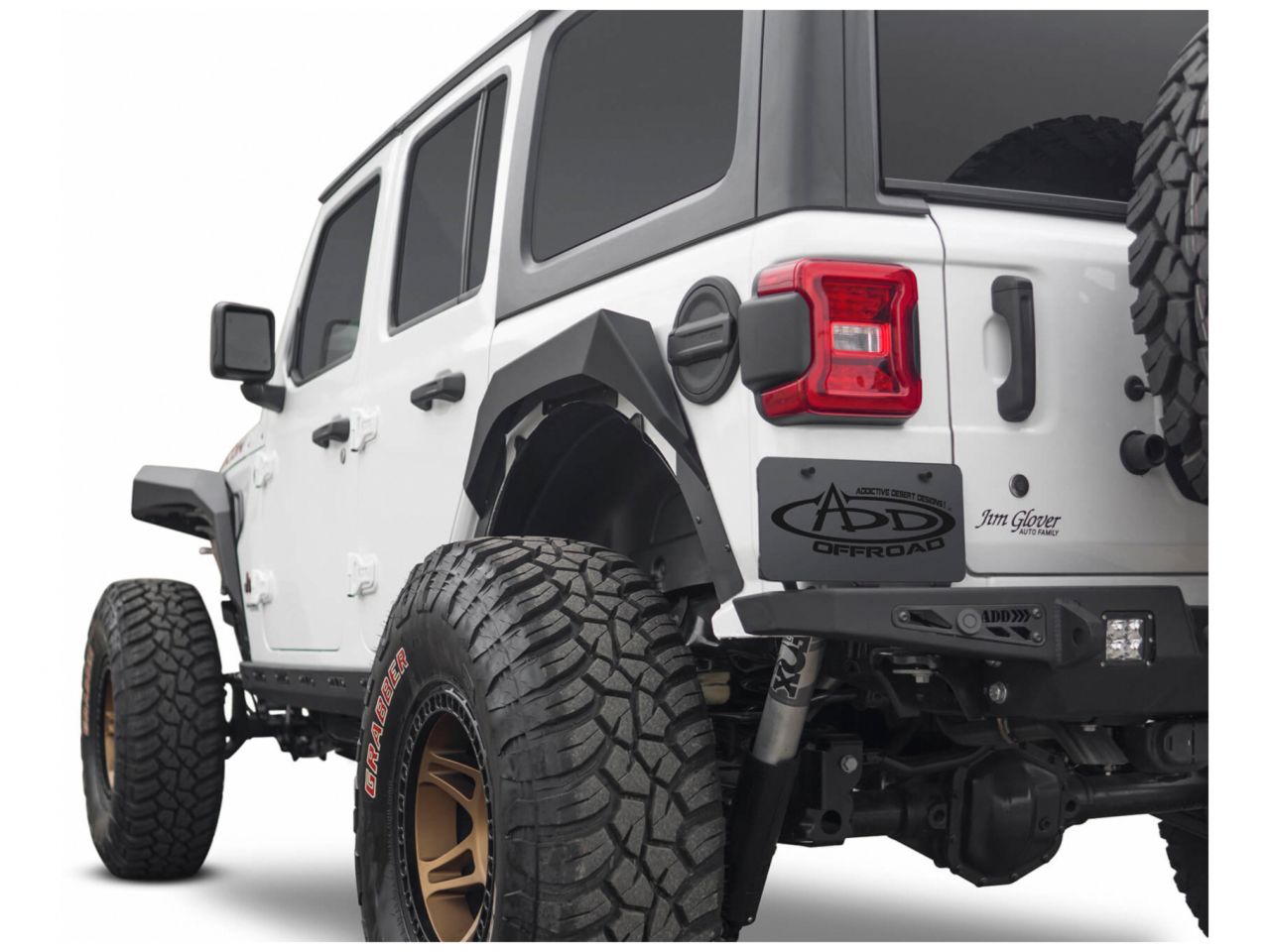 Addictive Desert Designs 2018 Jeep Wrangler JL Hammer Black Rock Fight