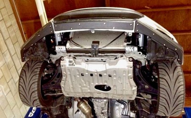 ProTEKt 13-16 Subaru BRZ Custom Fit Front Bumper Skid Plates 9-SUBRZ00-130