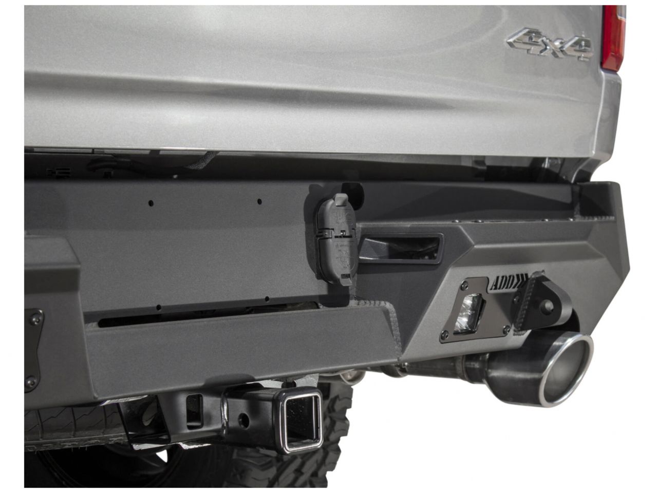 Addictive Desert Designs 2019 Ram 1500 Hammer Black Stealth Fighter Rear Bumper
