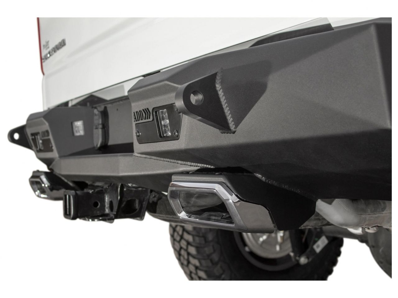 Addictive Desert Designs 2019 Chevy/GMC 1500 Stealth Fighter Rear Bumper w/ Exhaust Tips