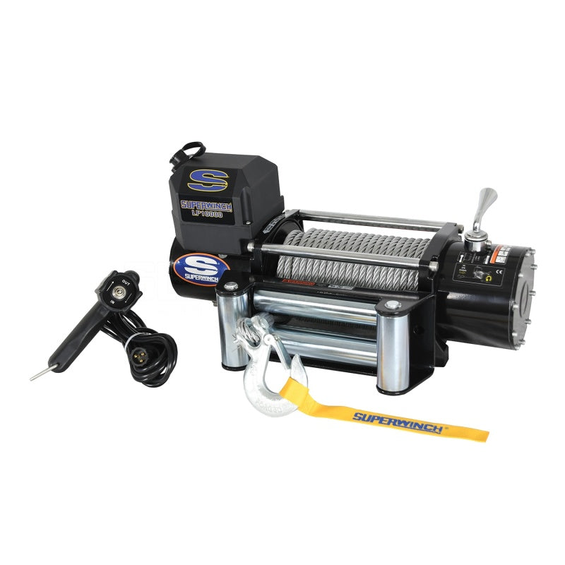 Superwinch 10000 LBS 12 VDC 3/8in x 85ft Steel Rope LP10000 Winch 1510200
