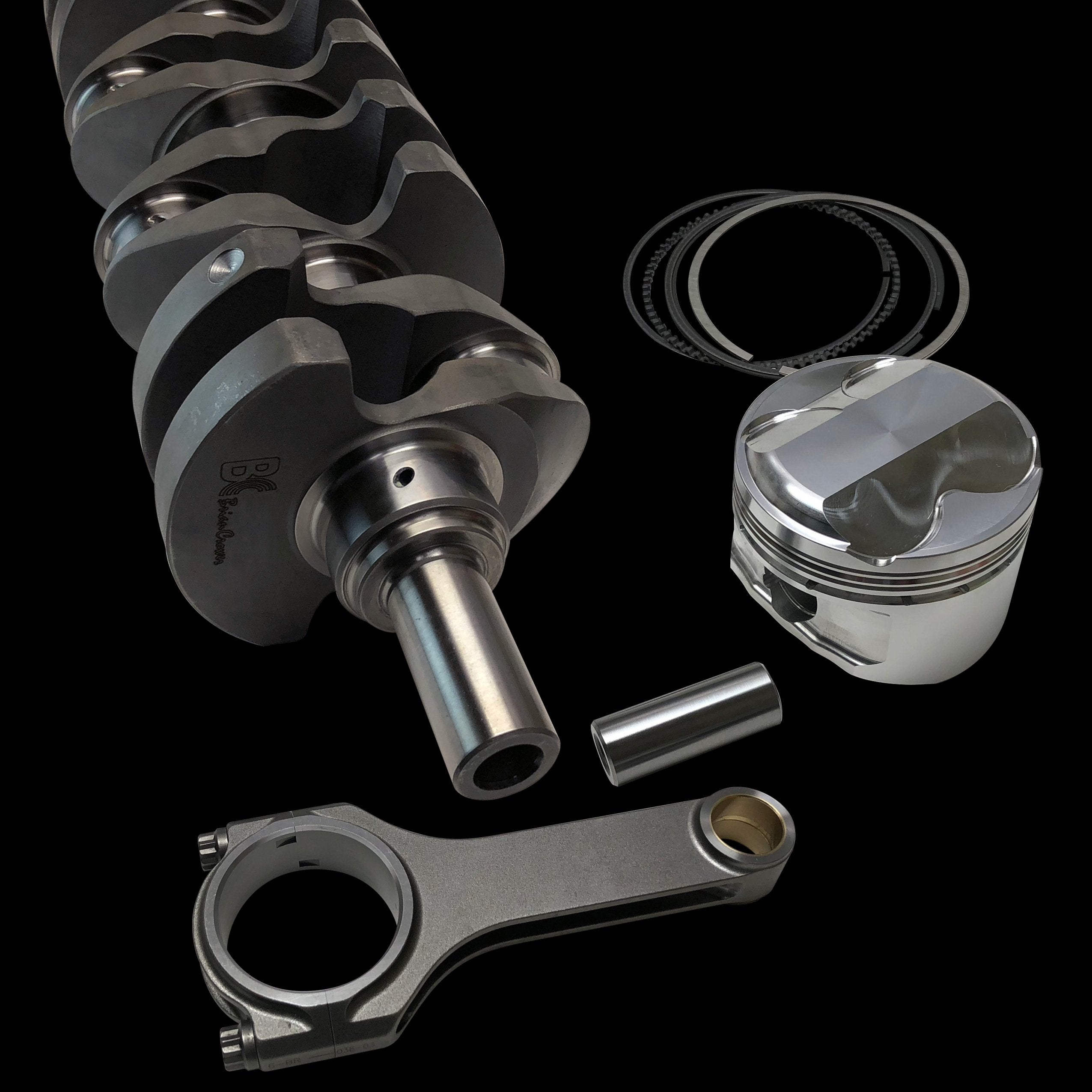 Brian Crower <b>BC0026B</b> - Honda B18/B20 Stroker Kit - 92mm Stroke Billet/ProH2K Long Rods (5.512")