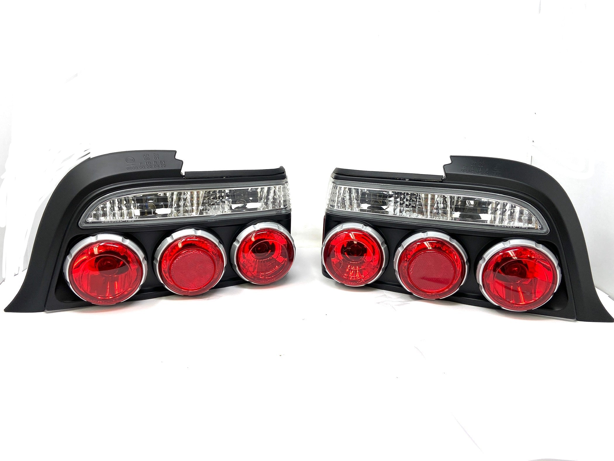 BMW E36 3 Series Coupe 2 Door 91-97 Tail Light Smoked