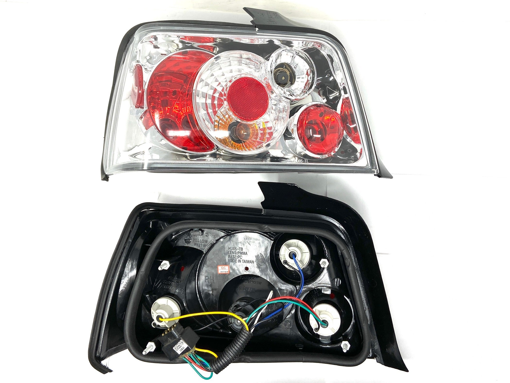 BMW E36 3-Series 4 Door 91-97 Taillight Chrome