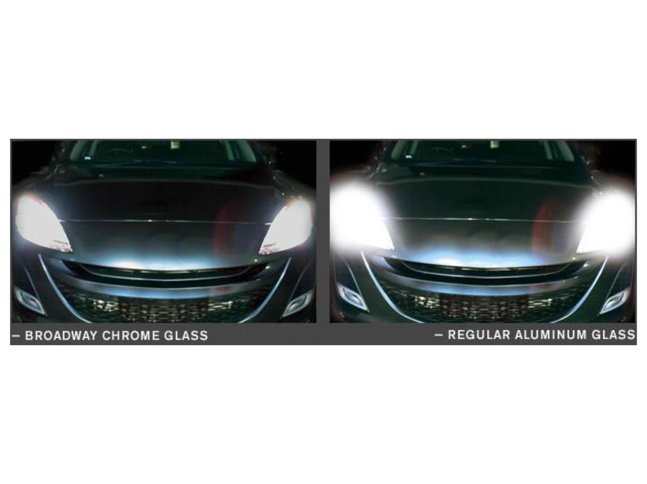 Nokya Broadway Rear View Mirror 270mm X 65mm Convex