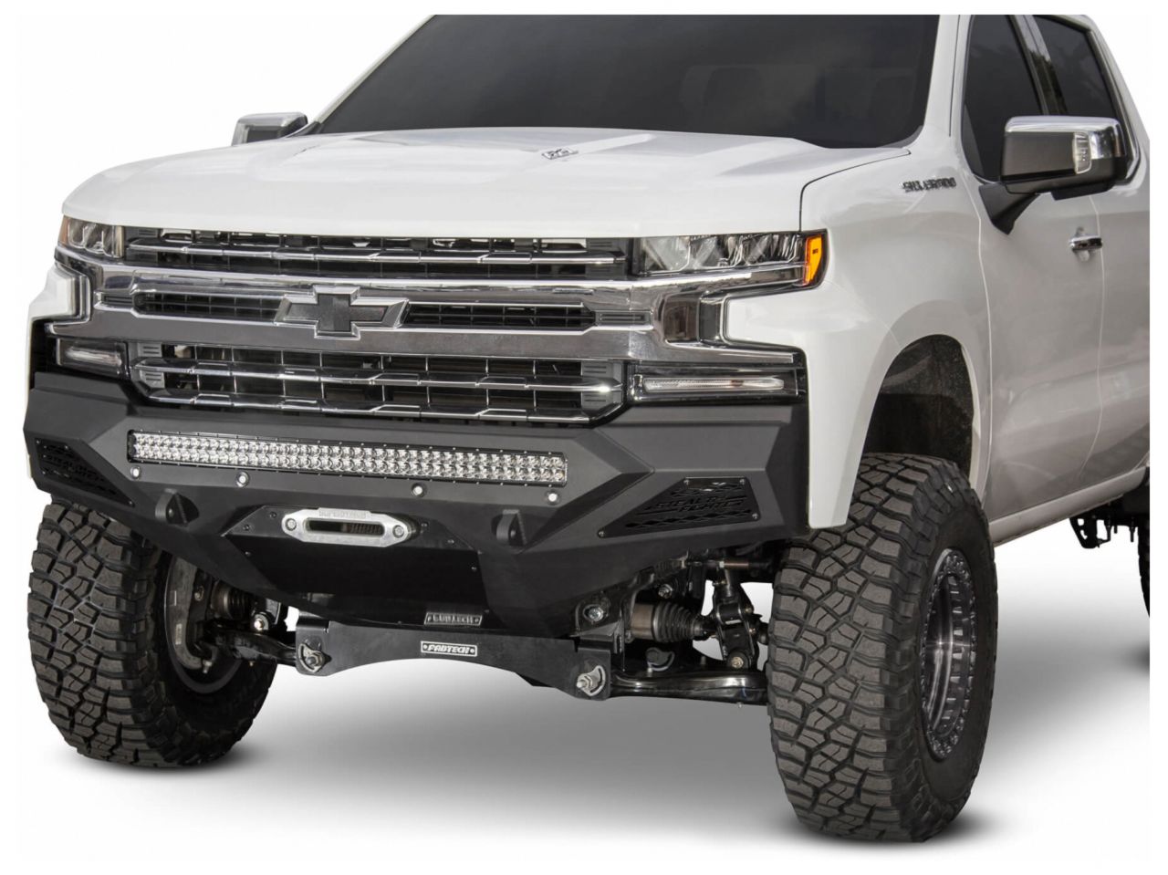 Addictive Desert Designs 2019 Chevrolet Silverado 1500 Stealth Fighter Front Bumper w/ Sensor