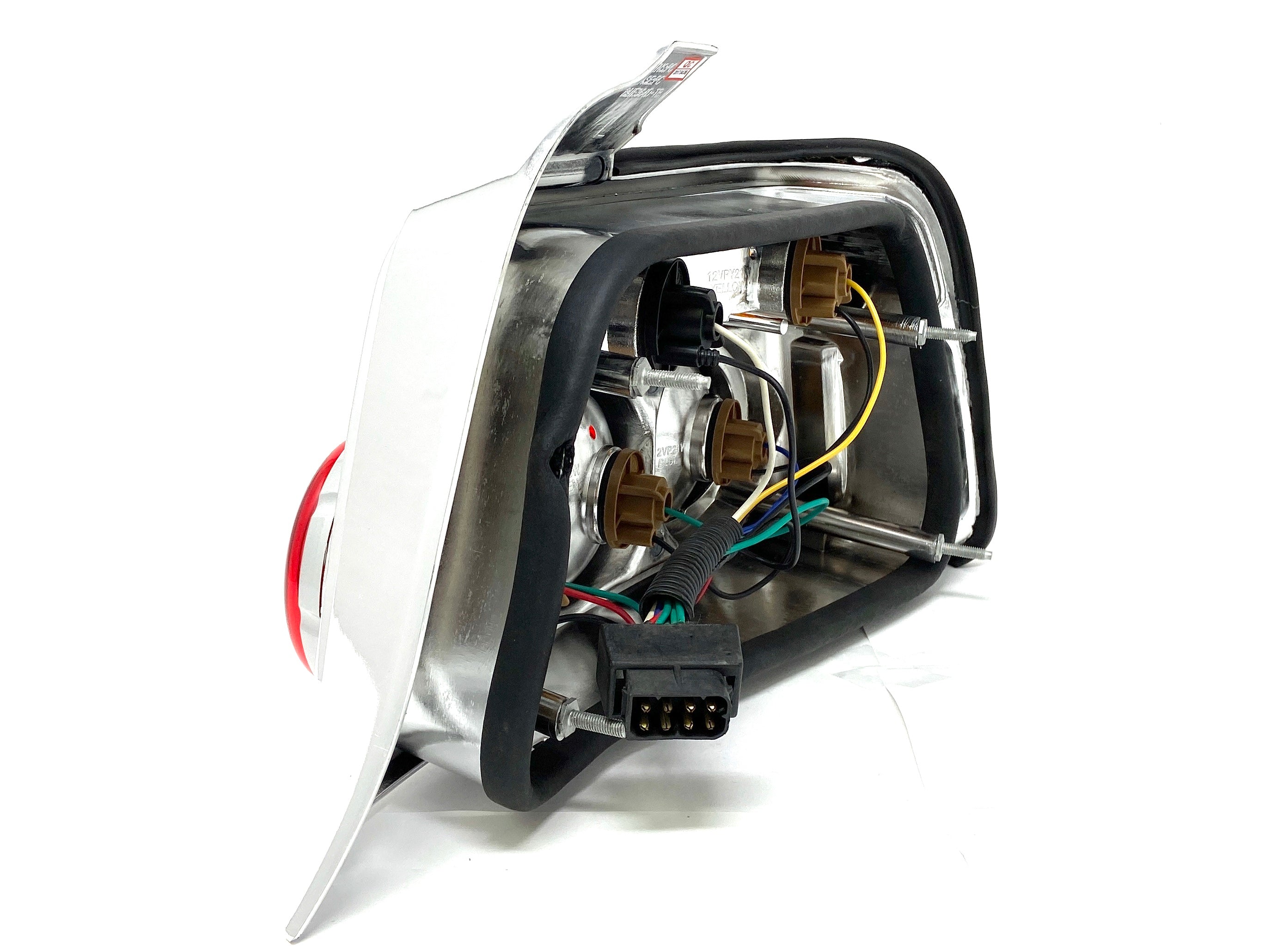 BMW E36 3-Series 4 Door 91-97 Taillight Chrome Tripple Style