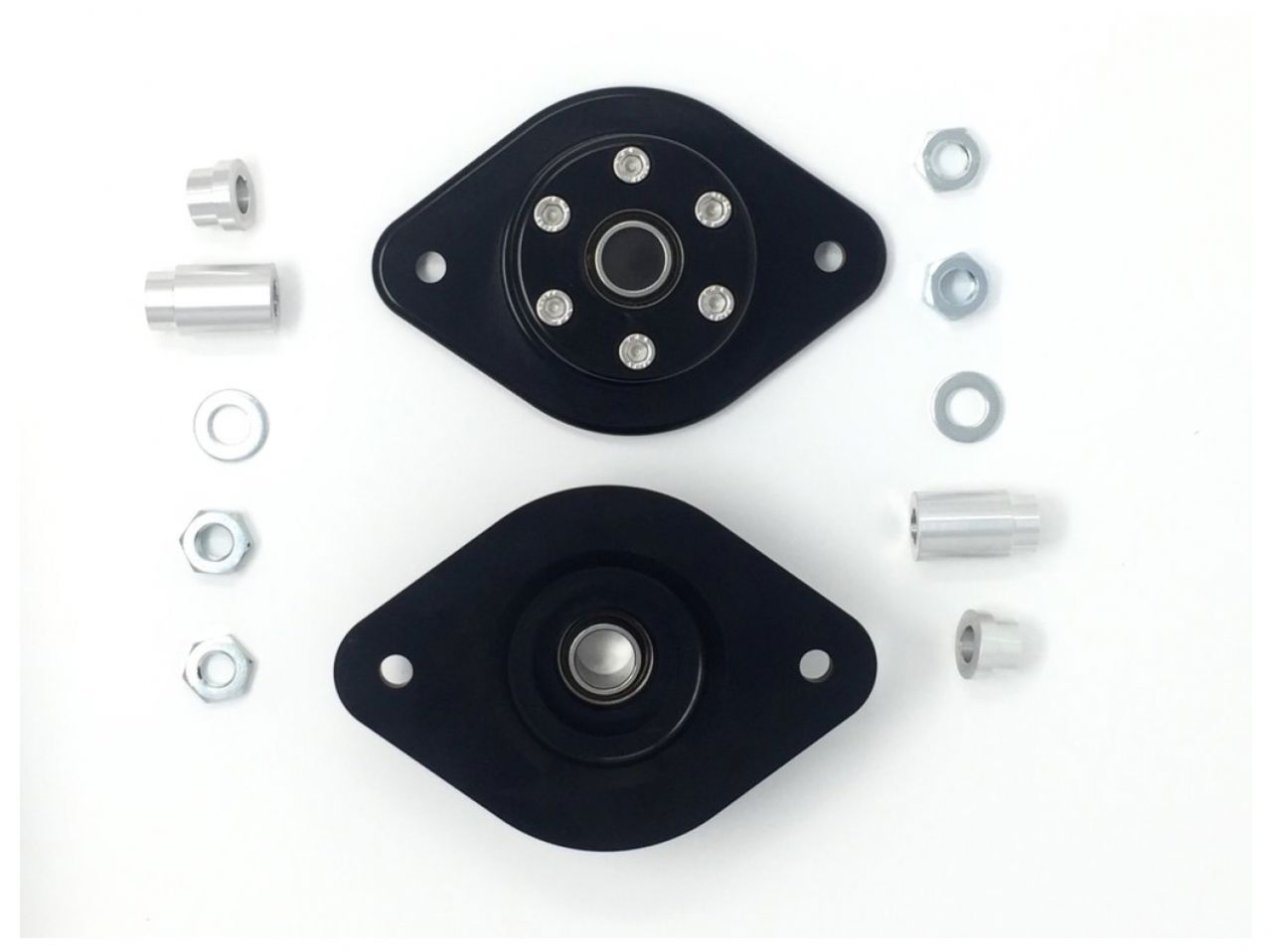 Diftech Shock Upper Mounts Rear Extended Suspension Top Hats Nissan 350Z Z33