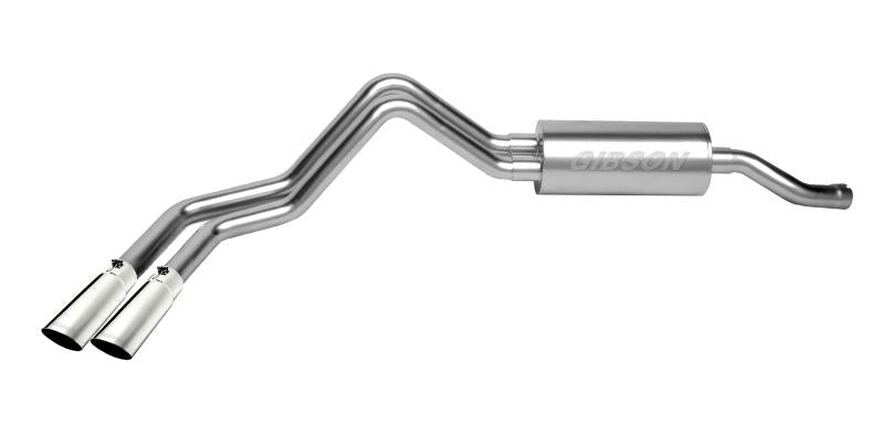Gibson 00-01 Chevrolet Tahoe Base 4.8L 2.25in Cat-Back Dual Sport Exhaust - Stainless 65601 Main Image