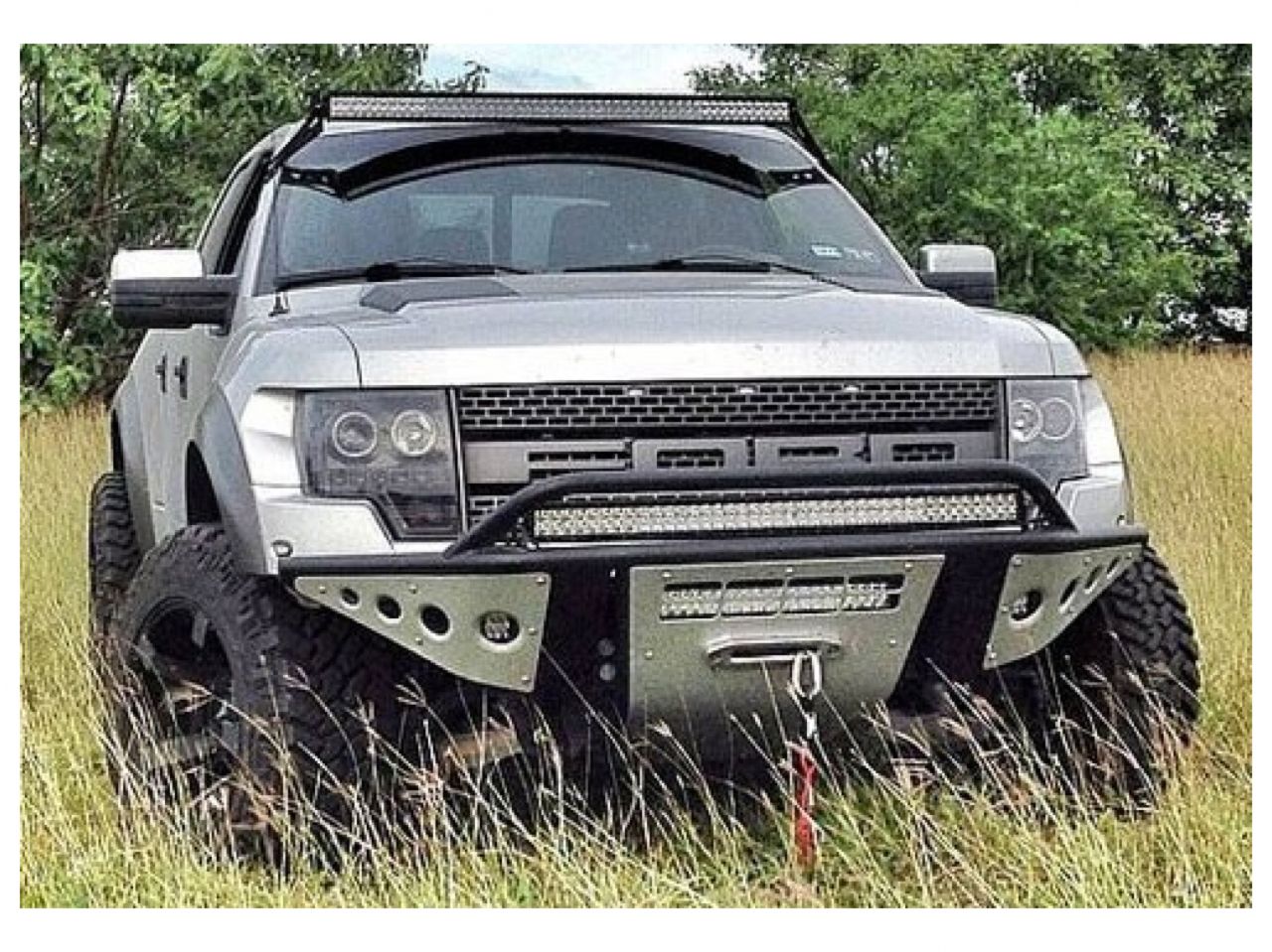 Addictive Desert Designs 2010-2014 Fords Raptor Stealth Winch Front Bumper