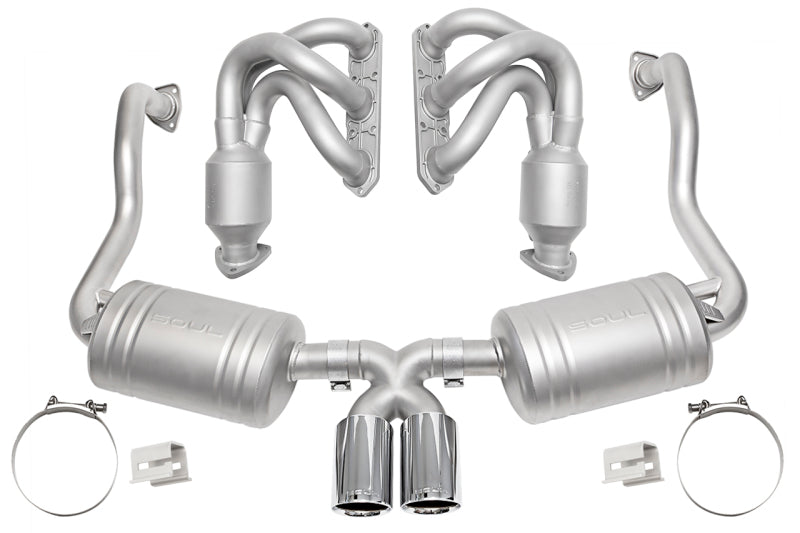 Soul Performance SOL Catted Exhaust Package Exhaust, Mufflers & Tips Catback main image