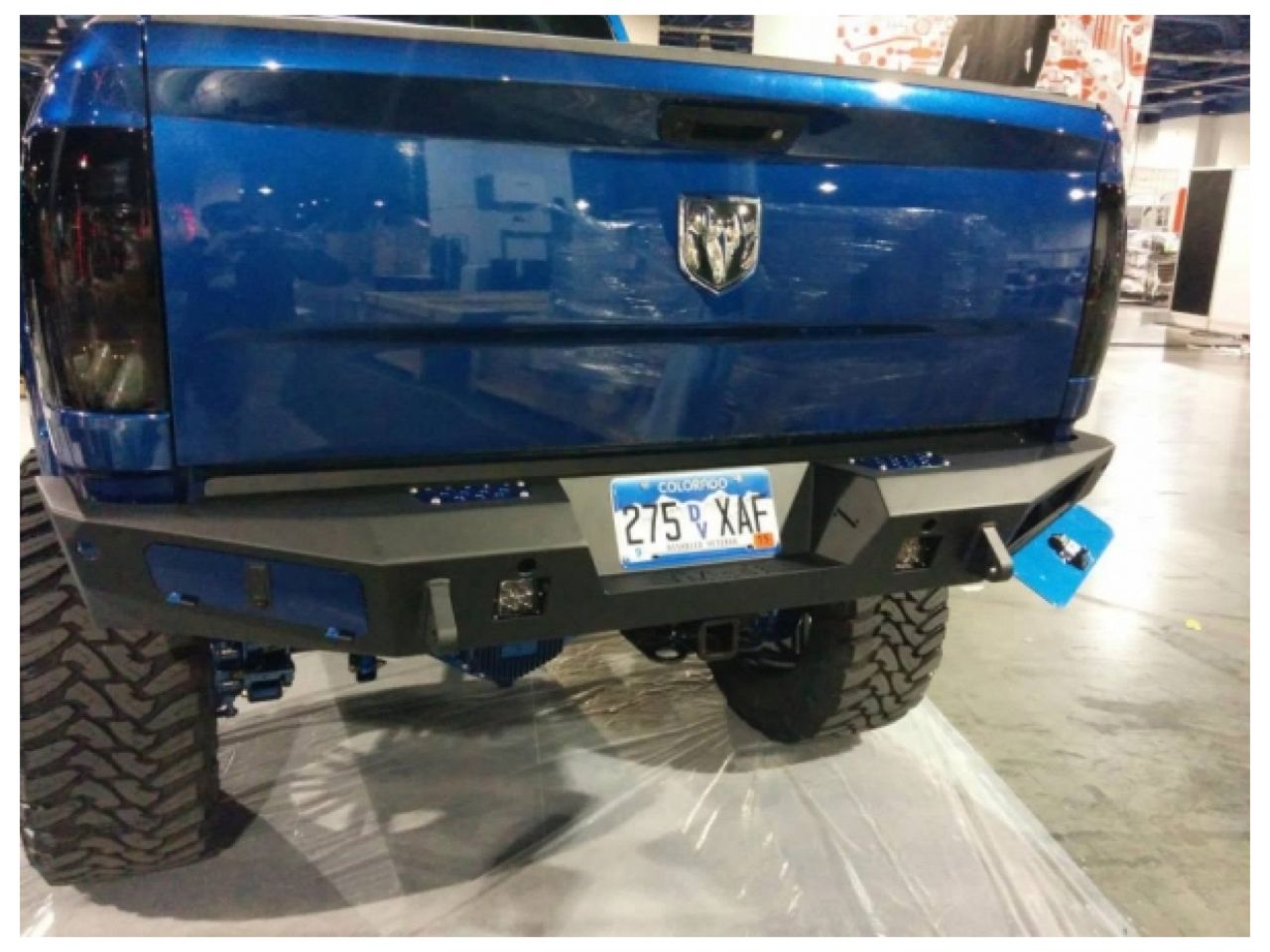 Addictive Desert Designs 10-18 Dodge RAM 2500 HoneyBadger Rear Bumper