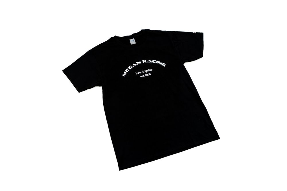 Megan Racing T-Shirt V2 - Black MR-CL-EST-BK