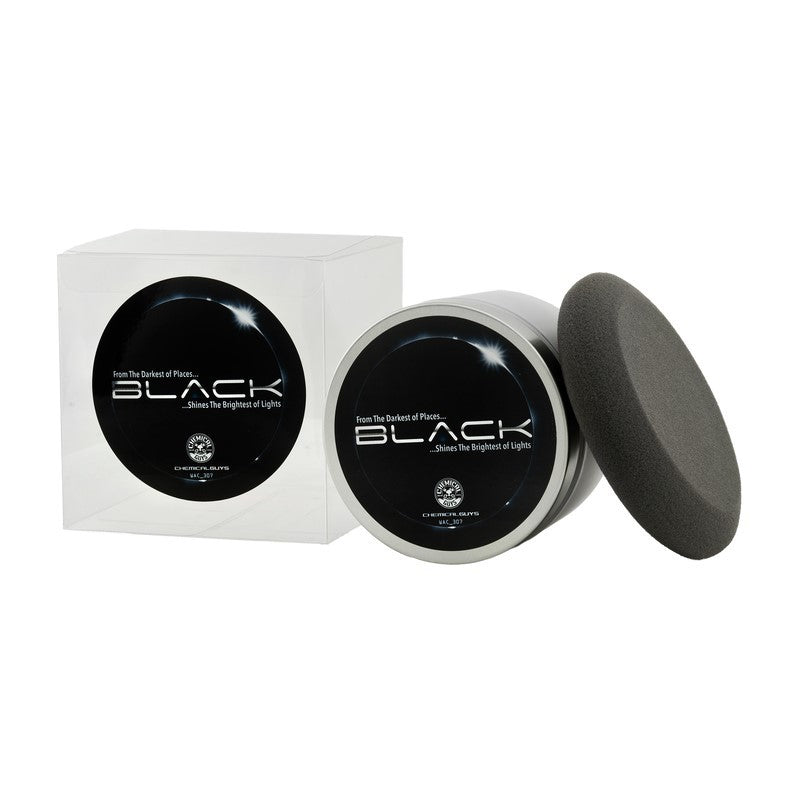 Chemical Guys Black Luminous Glow Infusion Paste Wax - 8oz (P12) WAC_307