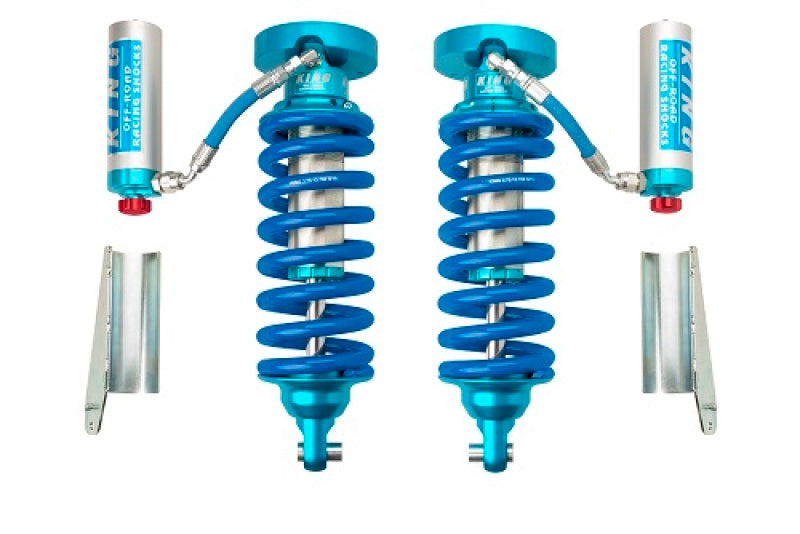 King Shocks 2010+ Nissan Patrol Y62 Front 2.5 Dia Remote Reservoir Coilover w/Adjuster (Pair) 25001-323A