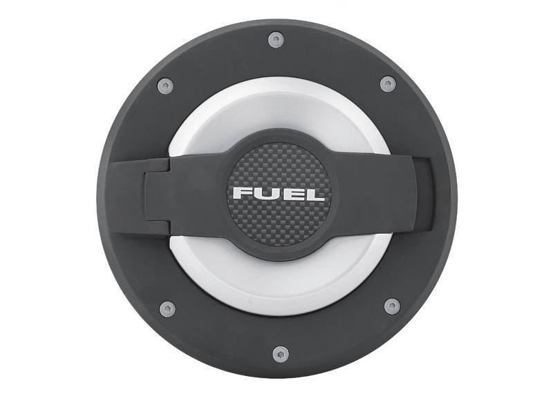 DV8 Offroad 1997-06 Jeep TJ Black Fuel Door D-JP-190024-BLK Main Image