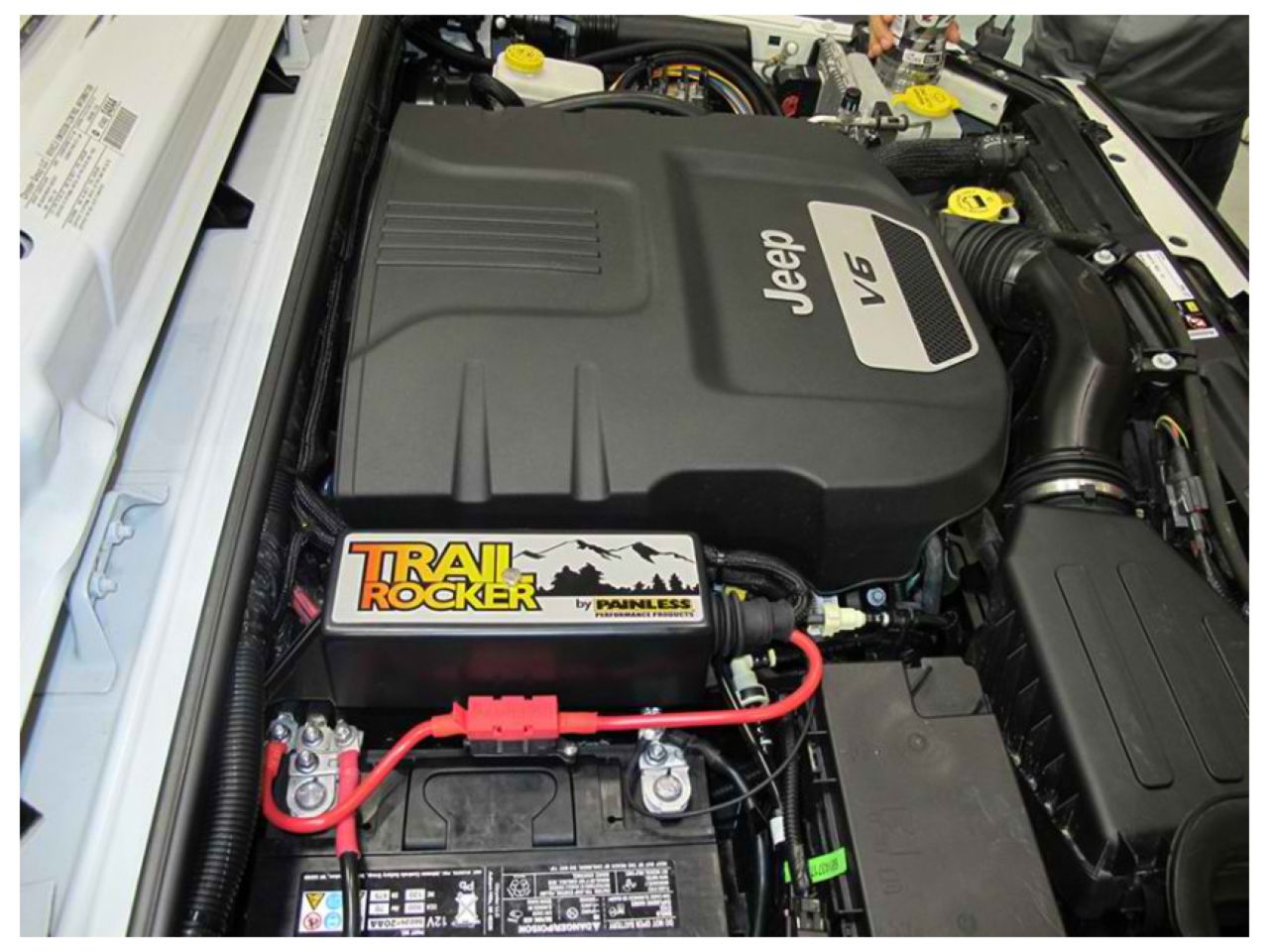 Painless 07-18 Jeep Wrangler JK Trail Rocker Accessory Control Sys (w/o Switch)