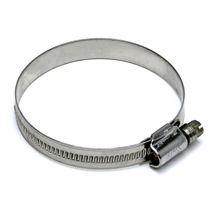 HPS 100% 304 Stainless Steel Embossed Hose Clamps