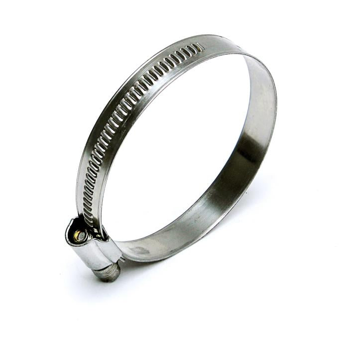 HPS 100% 304 Stainless Steel Embossed Hose Clamps