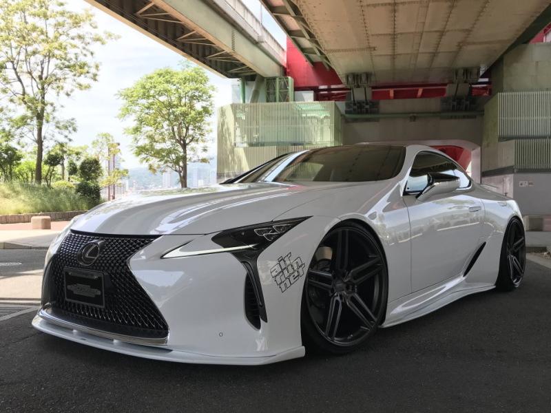 Apexi LEXON Lexus 2018+ LC Side Splitter (FRP)