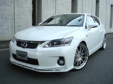 Apexi LEXON Lexus 2011-13 CT200h Front Lip (FRP)