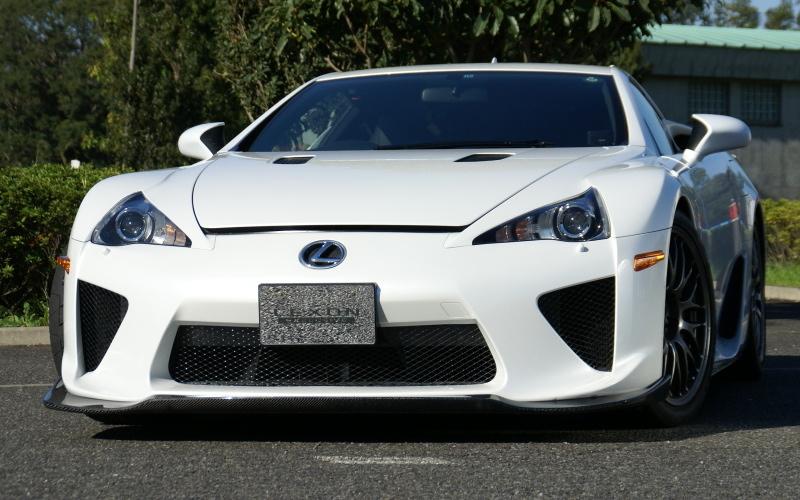 Apexi LEXON Lexus 2010+ LFA Front Lip (Carbon)
