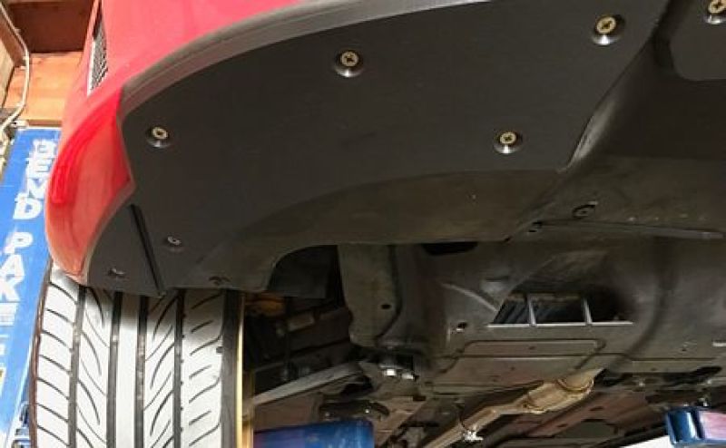 ProTEKt 12-18 Fiat 500 Abarth Custom Fit Front Bumper Skid Plates 9-FT500AB-120