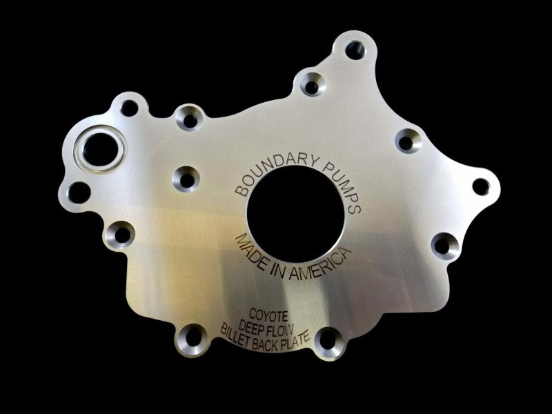 Boundary 99-05 Ford Modular Motor 4V & 2V Replacement Housing V8 Billet Back Plate MM-BBP-4V