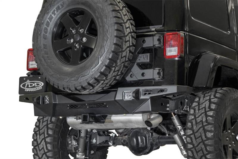 Addictive Desert Designs 07-18 Jeep Wrangler JK Stealth Fighter Rear Bumper R951121280103 Main Image