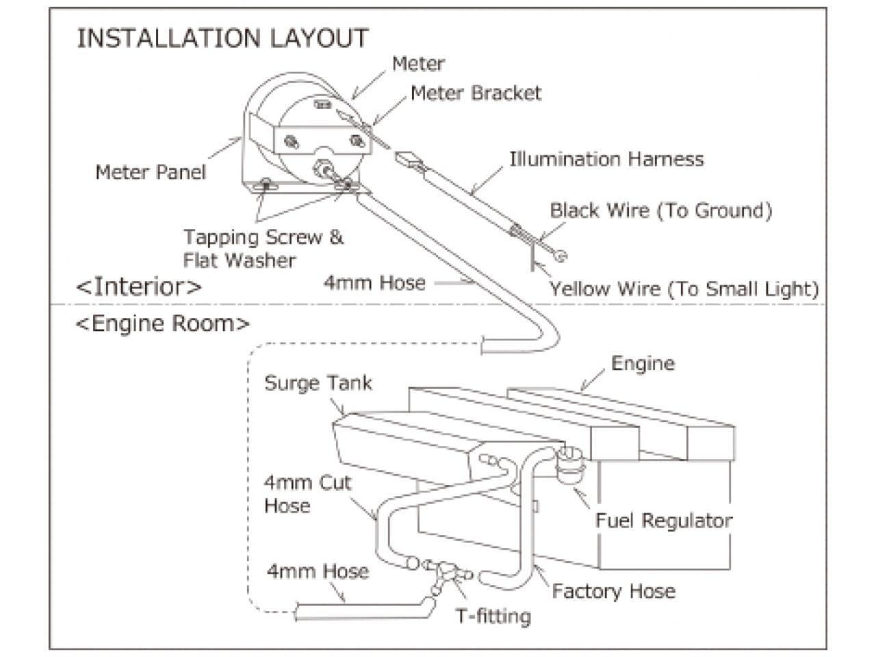 HKS DB Mechanical 60mm Boost Meter